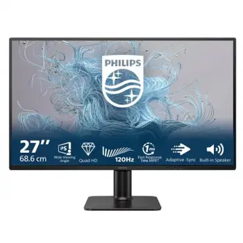27 PHILIPS 27E2N2500/01 IPS 1MS 120HZ 1XHDMI 1XDP 2K QHD 2560X1440 FLICKER-FREE VESA SİYAH