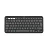 LOGITECH K380S PEBBLE KEYS 2 ÇOKLU CİHAZ ÖZELLİKLİ BLUETOOTH TÜRKÇE Q KLAVYE GRİ 920-011859