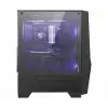 MSI MAG FORGE 100M TEMPERLI CAM 2X120MM 1X120MM ARGB FAN PSU YOK GAMING SİYAH KASA