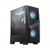 MSI MAG FORGE 100R TEMPERLI CAM ARGB PSU YOK 2X120MM 1X120MM GAMING ATX KASA SİYAH