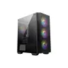 MSI MAG FORGE M100A AKRİLİK YAN PANEL 3X120MM 1X120MM ARGB FAN PSU YOK MATX GAMING KASA