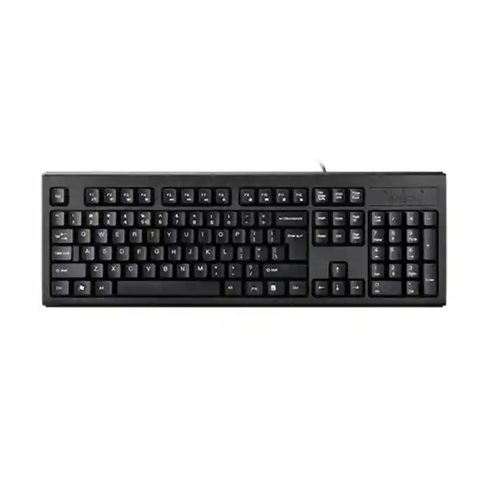A4 TECH KM-720 Q TR MM SİYAH USB KABLOLU KLAVYE