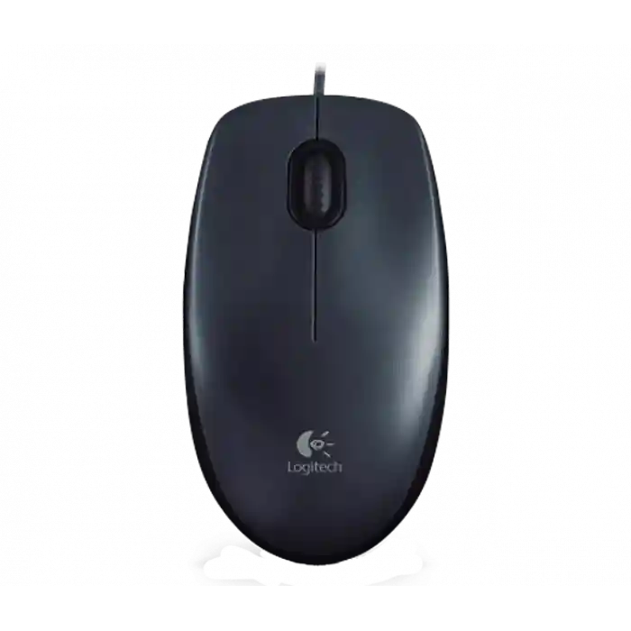 LOGITECH M90 USB OPTİK KABLOLU MOUSE SİYAH 910-001793