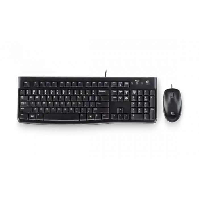 LOGITECH MK120 TR Q USB KABLOLU KLAVYE VE MOUSE SET SİYAH 920-002560
