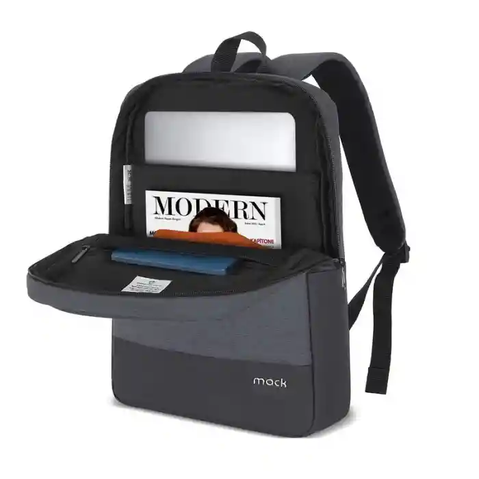 MACK MCE-1103 15.6 UNICITY ECO NOTEBOOK SIRT ÇANTASI SİYAH