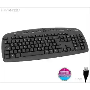 FRISBY FK-142QU USB Q TR MM SİYAH KABLOLU KLAVYE