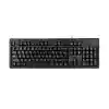 A4 TECH KM-720 Q TR MM SİYAH USB KABLOLU KLAVYE