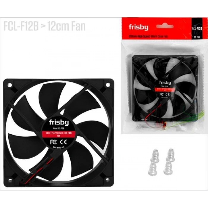 FRISBY FCL-F12B 120MM KASA FANI