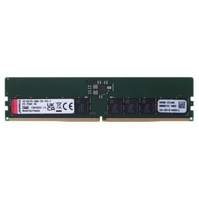 KINGSTON 16GB DDR5 4800MHZ DIMM CL40 KTD-PE548E-16G