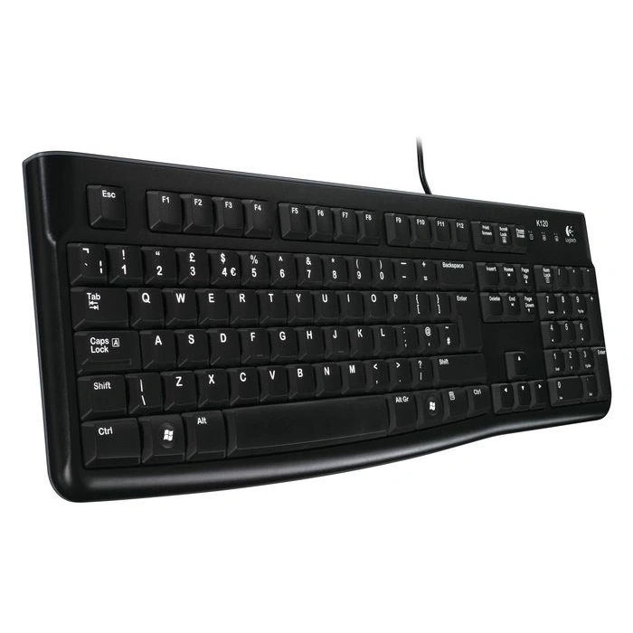 LOGITECH K120 Q USB KABLOLU KLAVYE SİYAH 920-002505