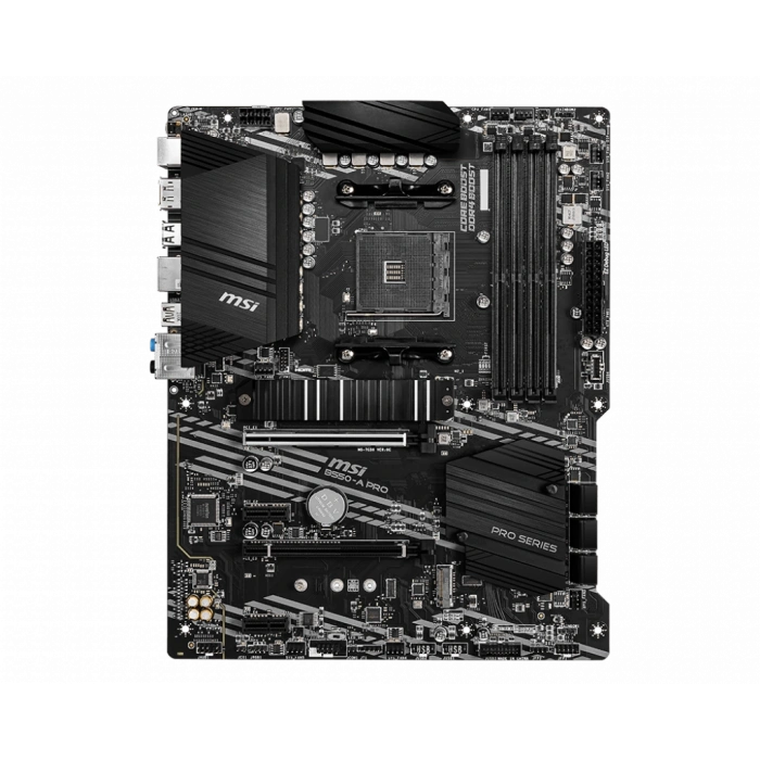 MSI B550-A PRO DDR4 3200MHZ 1XHDMI 1XDP 2XM.2 USB 3.2 ATX AM4 (3.NESİL İŞLEMCİ UYUMLU)