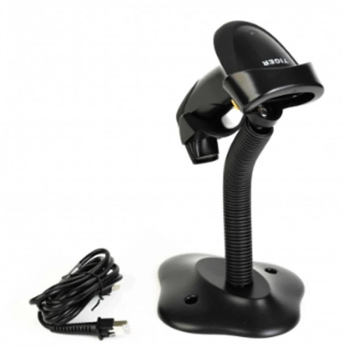 PERKON TIGER PS23-U 1D LAZER KABLOLU USB BARKOD OKUYUCU + STAND