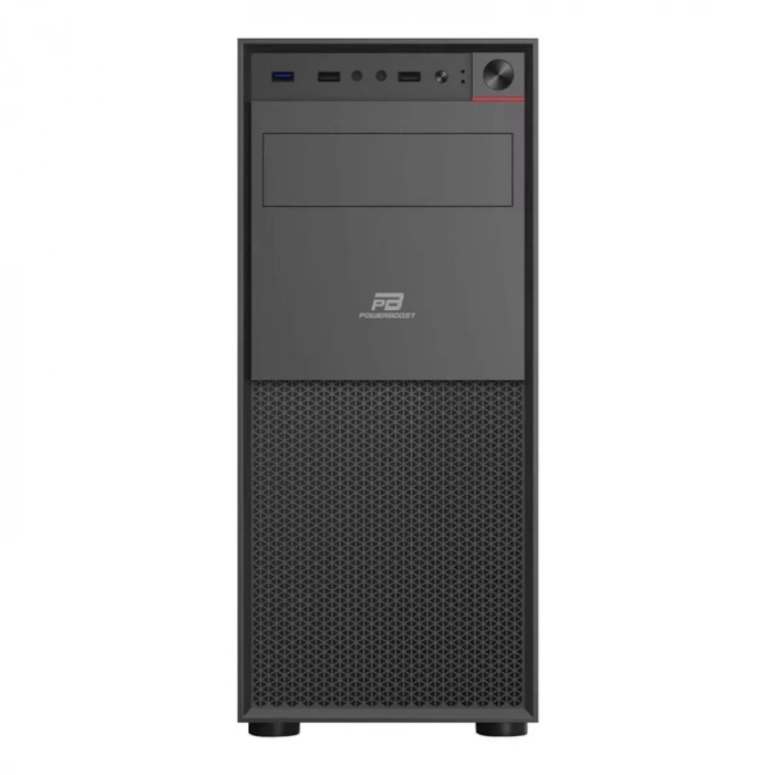 POWERBOOST PB-A400B 400W 1*12CM FAN USB3.0 ATX SİYAH KASA