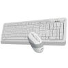 A4 TECH FG1010 BEYAZ Q MM 2.4G KABLOSUZ KLAVYE MOUSE SET