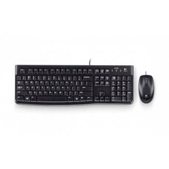 LOGITECH MK120 TR Q USB KABLOLU KLAVYE VE MOUSE SET SİYAH 920-002560