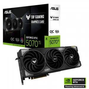 ASUS GEFORCE TUF-RTX5070TI-O16G-GAMING 16GB GDDR7 256BIT 2XHDMI 3XDP EKRAN KARTI