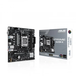 ASUS PRIME A620M-K DDR5 6400MHZ 1XVGA 1XHDMI 1XM.2 USB 3.2 MATX AM5 (AMD AM5 9000/8000/7000 SERİLERİ İLE UYUMLU)