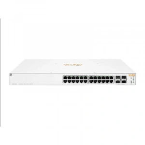 HPE ARUBA ION 1930 JL683B 24 PORT GIGABIT+4X10GB SFP+ UPLINK YÖNETİLEBİLİR 195W POE RACKMOUNT SWITCH