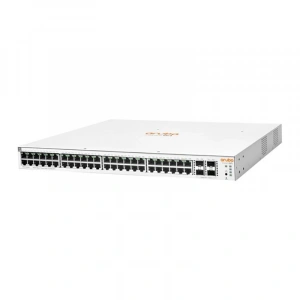 HPE ARUBA ION 1930 JL686B 48 PORT GIGABIT+4X10GB SFP YÖNETİLEBİLİR L2+ RACKMOUNT 370W POE SWITCH