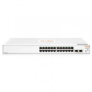 HPE ARUBA ION JL812A 1830 24 PORT GIGABIT + 2X1GB SFP UPLINK YÖNETİLEBİLİR RACKMOUNT SWITCH