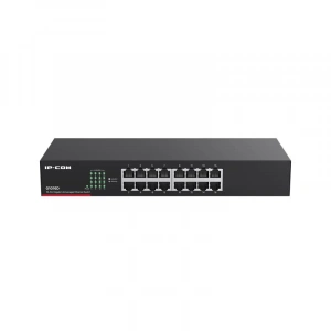 IP-COM G1016D 16 PORT GIGABIT METAL KASA RACKMOUNT SWITCH