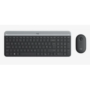 LOGITECH MK470 Q TR İNCE KABLOSUZ KLAVYE MOUSE SET SİYAH 920-009435