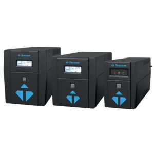 TESCOM LEOAP 1000VA 1F/1F (2X7AH) 5/10DK LCD LINE INTERAKTIF UPS