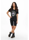 Only 15215721-Onllucy Kadın T-Shirt Siyah