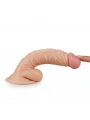 19 cm Realistik Vantuzlu Anal Vajinal Dildo Penis