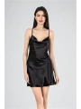 Morliva   Kısa Gecelik Degaje Siyah 7740