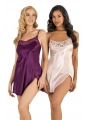 Morliva Mor Kısa Saten Gecelik 8217