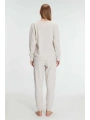 Morliva  Yeni Sezon Kışlık Pamuklu Uzun Kol Pijama Takımı