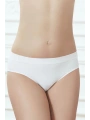 Beyaz Dikişsiz Slip Külot