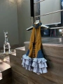 CHEROKEE SÜET DENIM DETAYLI PREMIUM ELBİSE KAHVERENGİ