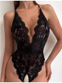 Dantel Özel Bölgesi Açık Babydoll