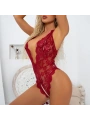 Dantel Özel Bölgesi Açık Babydoll