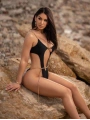 Detaylı model zincirli bikini