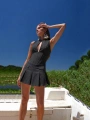 ELEANOR POLİVİSKON ELBİSE GRİ