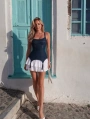 EVA DENIM ELBİSE MAVİ