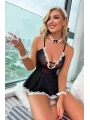 Fantezi Transparan Hizmetçi Kostüm