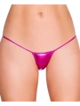 Fuşya Deri Görünümlü Tanga TM1113