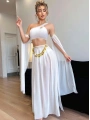 Kadın Fantazi Beyaz Özel Tasarım Harem Kostüm 2274
