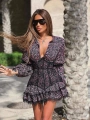 KENDRA CORSET DETAY ELBİSE SİYAH