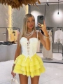 LAZİO ETEK BUSTİYER TAKIM SARI