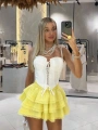 LAZİO ETEK BUSTİYER TAKIM SARI