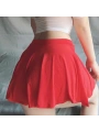 Likralı Mini Fantezi Etek