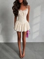 MANDELA CORSET ELBİSE BEYAZ