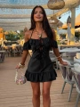 MARTINA SATEN ELBİSE SİYAH