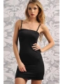 Mikropolyamid Kumaşlı Askıları Çıkabilen Straplez Kısa Elbise Altı Kombinezon