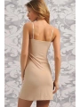 Mikropolyamid Kumaşlı Askıları Çıkabilen Straplez Kısa Elbise Altı Kombinezon